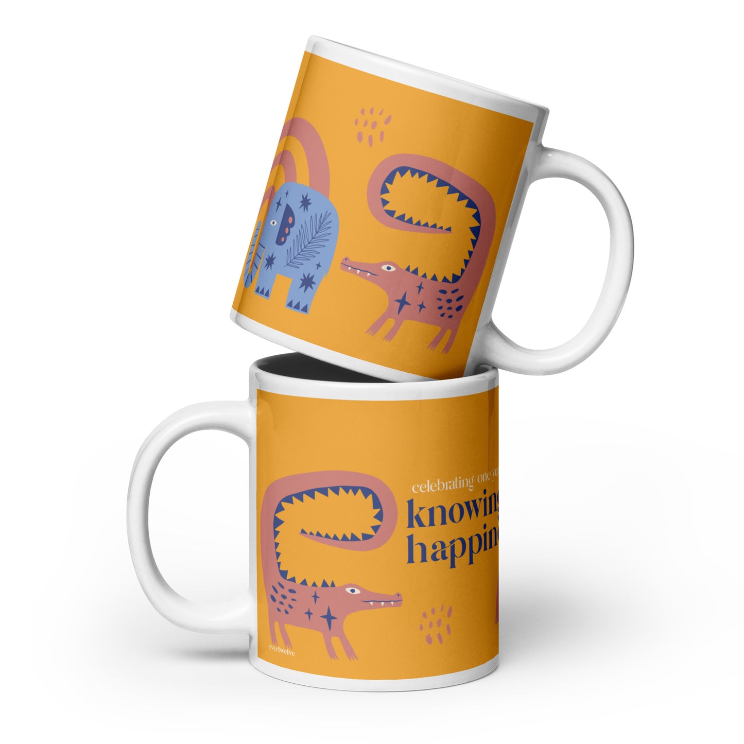 Hug Mug Knowing Happiness