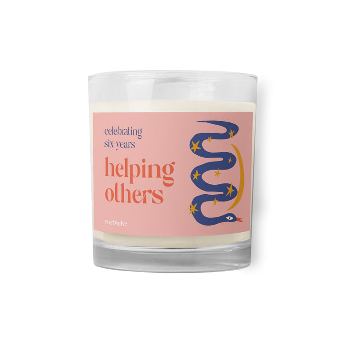 Helping Others — Milestone Candle